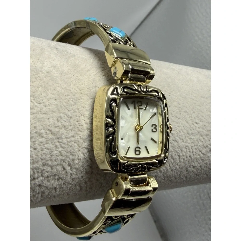 Pavana Ladies New Battery Cuff Watch 25MM 6.75